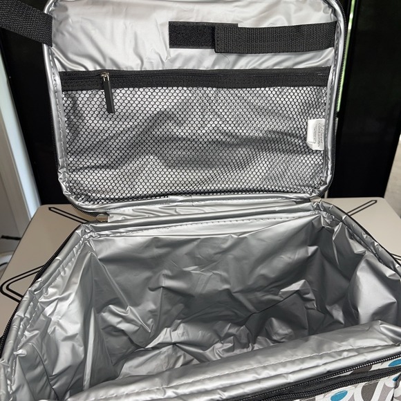 Insulated Cooler & Lunch Bag Set Portable Picnic Tote for School, Work or Travel - Picture 4 of 12